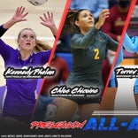High school volleyball: Chloe Chicoine, Kyndall Stowers, Julia Blyashov headline Preseason MaxPreps All-America Team