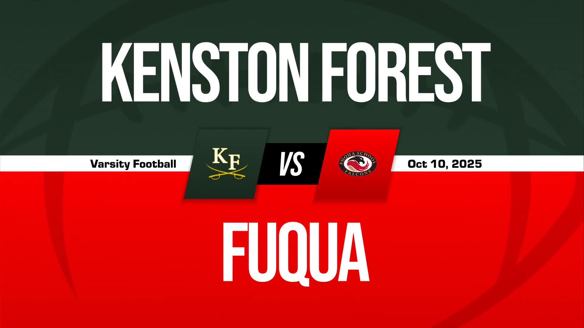 Football Recap: Kenston Forest Falls Short of Greenbrier Christian Academy in the Playoffs