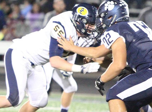 Solon senior Nate Leskovec had 89 tackles and 34 tackles-for-loss lastseason. He holds 13 offers.
