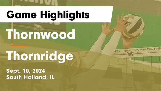Volleyball Game Preview: Thornridge on Home-Turf