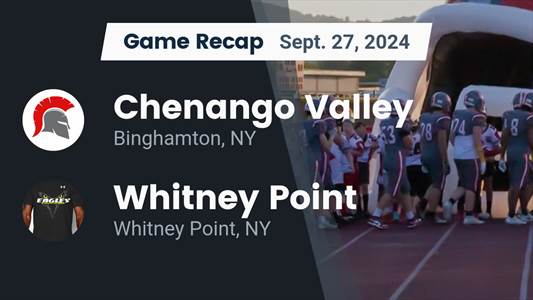 Football Game Preview: Chenango Valley Warriors vs. Johnson City