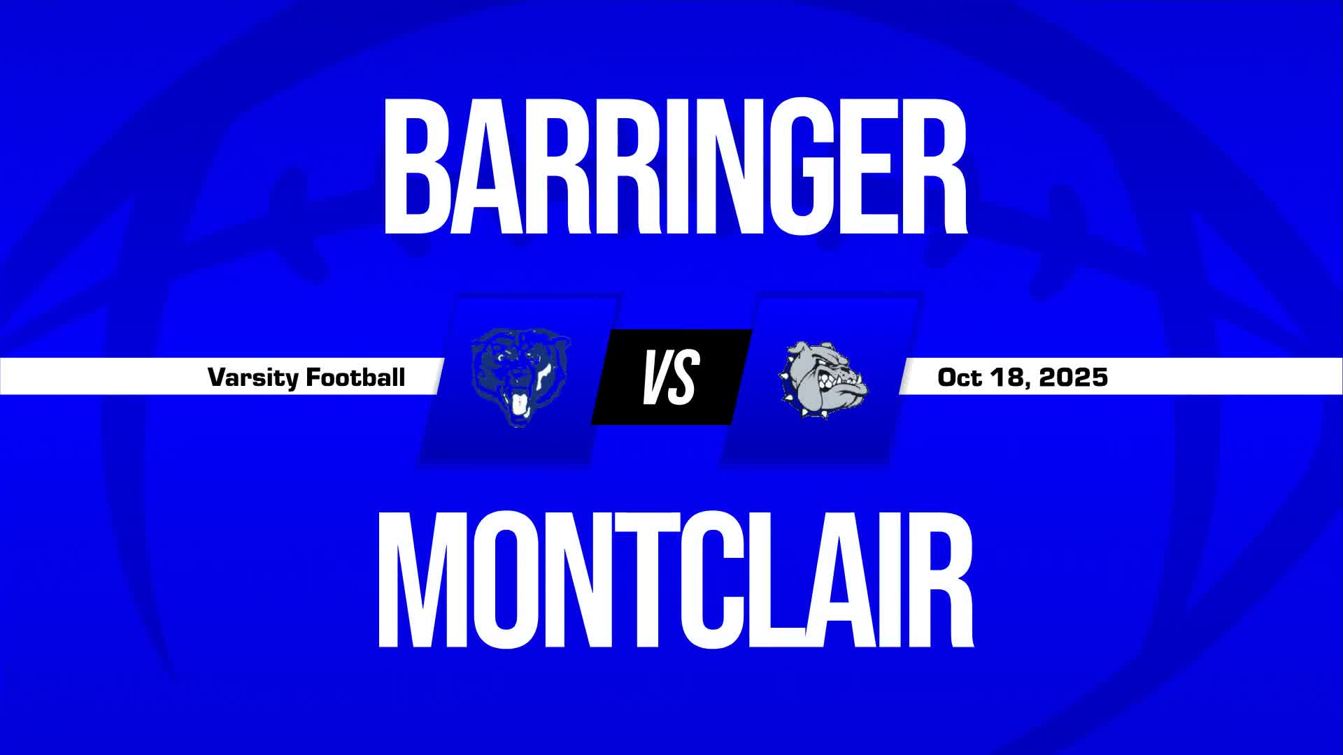 Football Recap: Barringer Takes a Loss + How To Watch