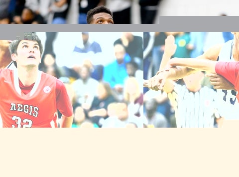 Regis Jesuit senior Kip Boryla (32) and his Raiders teammates face a daunting schedule this month. The unbeaten and top-ranked team in Class 5A will meet No. 7 Montbello, cross-town rival Rangeview, defending state champion Denver East and state runner-up Fossil Ridge.