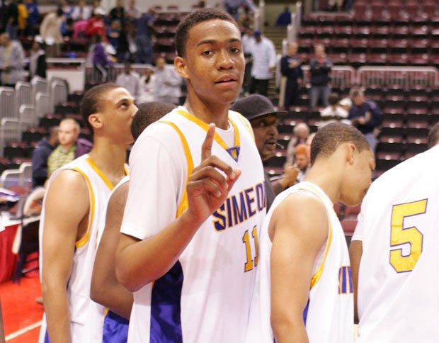 Parker was back in the state championship winner's circle as a sophomore in March of 2011 after scoring 12 points to help Simeon beat Warren (Gurnee) in the title game.