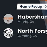 Football Game Recap: Habersham Central Raiders vs. North Forsyth Raiders