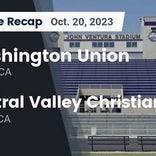 Central Valley Christian beats Washington Union for their fifth straight win