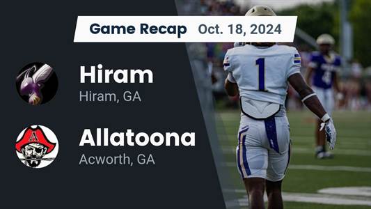 Football Recap: Allatoona Comes Up Short Despite  Xavier Rucker'