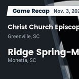 Ridge Spring-Monetta vs. Christ Church Episcopal