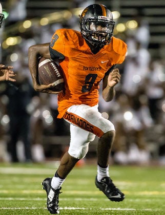 Brooker T. Washington quarterback Maurice Alexander.