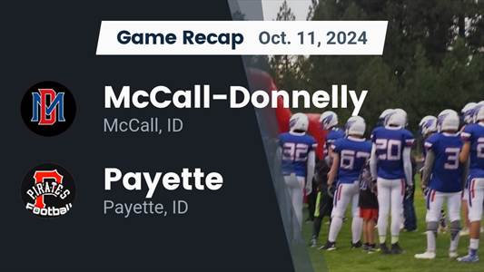 Football Recap: Payette Takes a Loss