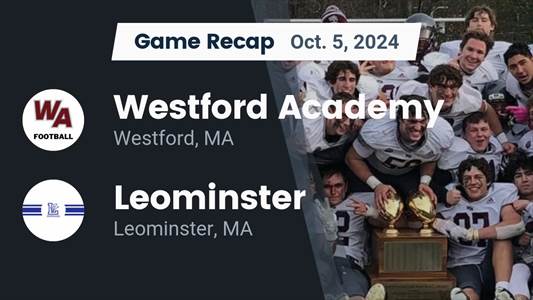 Football Recap: Osiris Lopez Leads Leominster to Victory over We