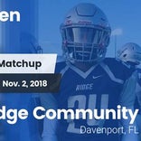 Football Game Recap: Winter Haven vs. Ridge Community