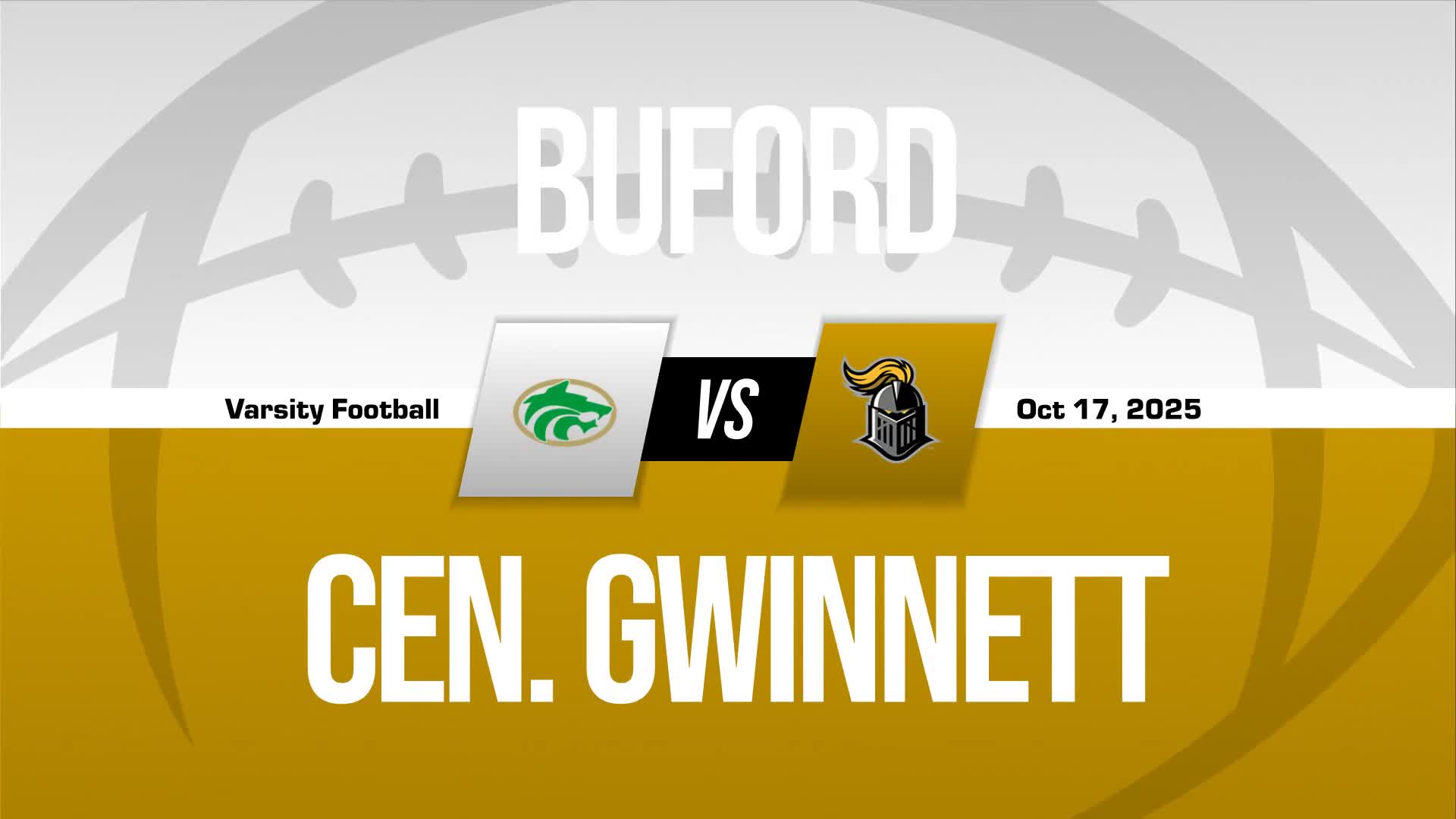 Football Game Preview: Buford Wolves vs. Mill Creek Hawks