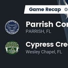 Football Game Recap: Cypress Creek Coyotes  vs. Zephyrhills Bulldogs