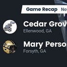 Football Game Preview: Cedar Grove Saints vs. Savannah Christian Raiders