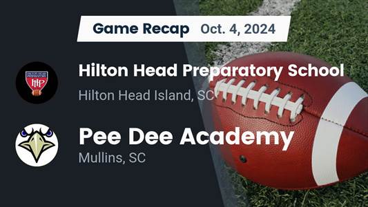 Football Recap: Pee Dee Academy Beats Spartanburg Christian Acad
