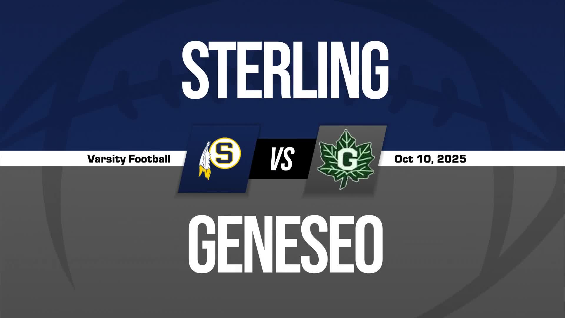 Football Recap: Quincy Maas and  Brady Berlin Secure Win for Sterling + How To Watch