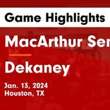 Basketball Game Preview: MacArthur Generals vs. Dekaney Wildcats