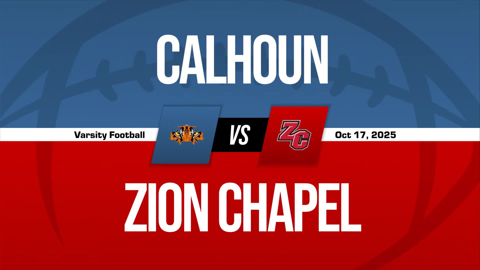 Football Recap: Zion Chapel Wins Going Away Against Barbour County