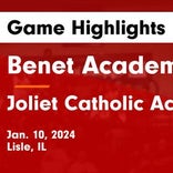 Benet Academy piles up the points against Saint Viator