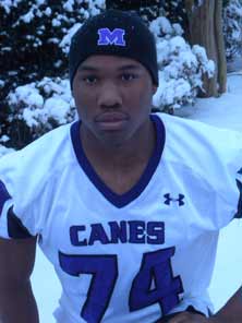 Notre Dame recruit Stephon Tuitt.
