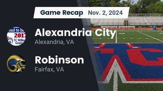 Football Recap: Robinson Comes Up Short