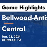 Basketball Game Recap: Central Dragons vs. Clearfield Bison
