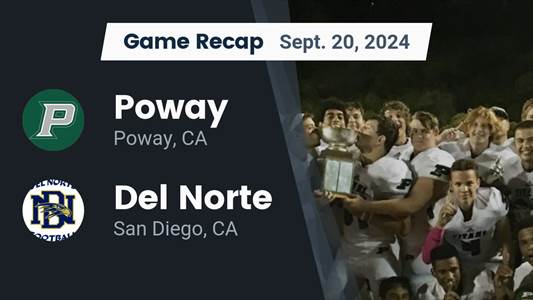 Football Recap: Poway Comes Up Short
