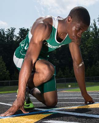 Williams is also an accomplished jumper in addition tohis sprinting success.