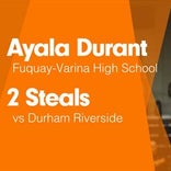 Softball Recap: Fuquay - Varina comes up short despite  Ayala Durant's strong performance