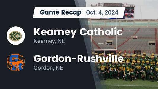 Football Recap: Gordon-Rushville Falls Despite Strong Effort fro
