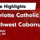 Isaac Woolfolk and  Landon Rowe secure win for Northwest Cabarrus
