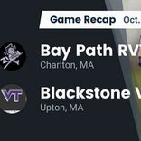 Football Game Preview: Greater New Bedford RVT Bears vs. Bay Path RVT Minutemen