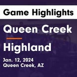Basketball Game Preview: Queen Creek Bulldogs vs. Highland Hawks