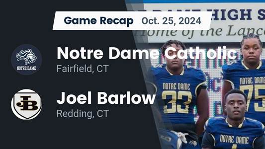 Football Recap: Joel Barlow's Rushing Attack Does It Again