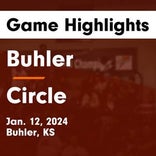 Basketball Game Recap: Buhler Crusaders vs. Circle Thunderbirds