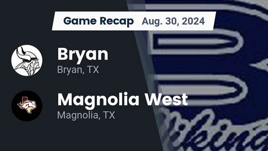 Football Game Preview: Bryan Plays at Home