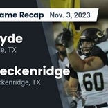 Football Game Recap: Clyde Bulldogs vs. Peaster Greyhounds