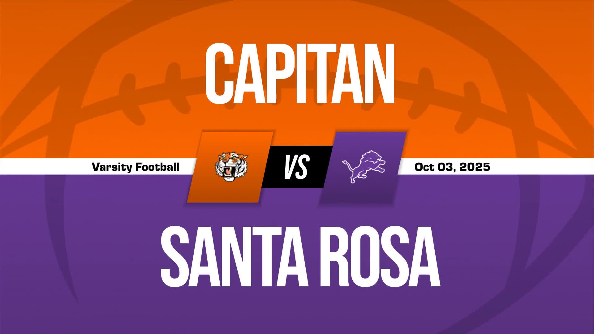 Football Recap: Capitan Takes a Loss