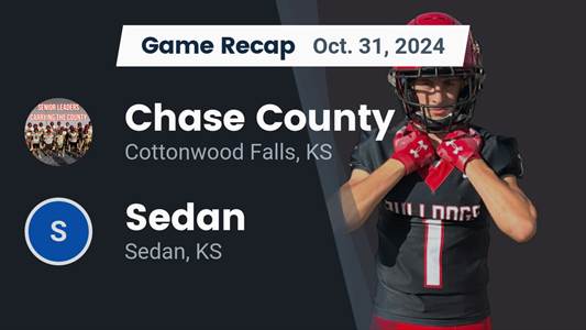 Football Recap: Sedan Falls Short of Chase County in the Playoff