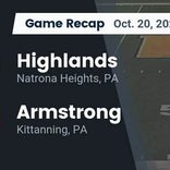 Football Game Recap: Armstrong River Hawks vs. Highlands Golden Rams