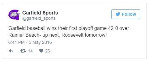 Seattle baseball team wins 42-0