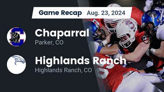 Football Game Recap: Chaparral Takes a Loss