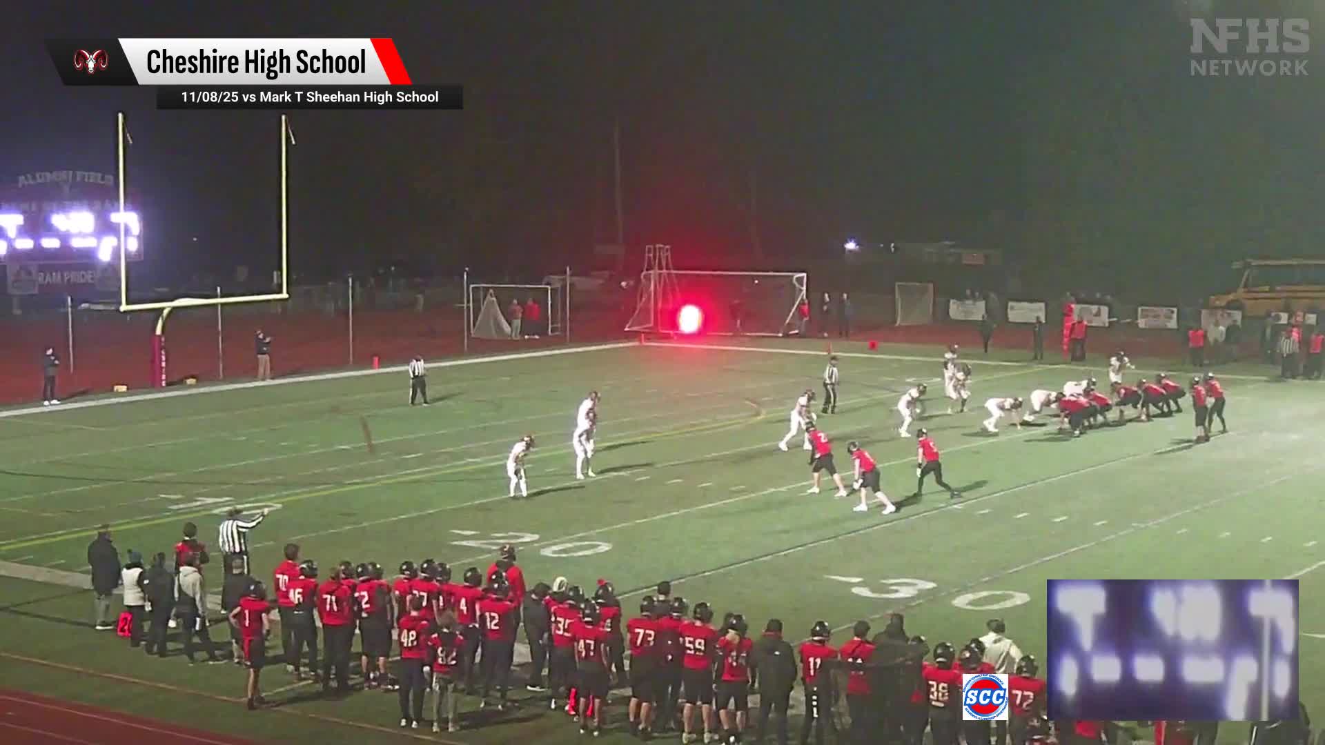 Football Recap: Cheshire Extends Winning Streak to Five