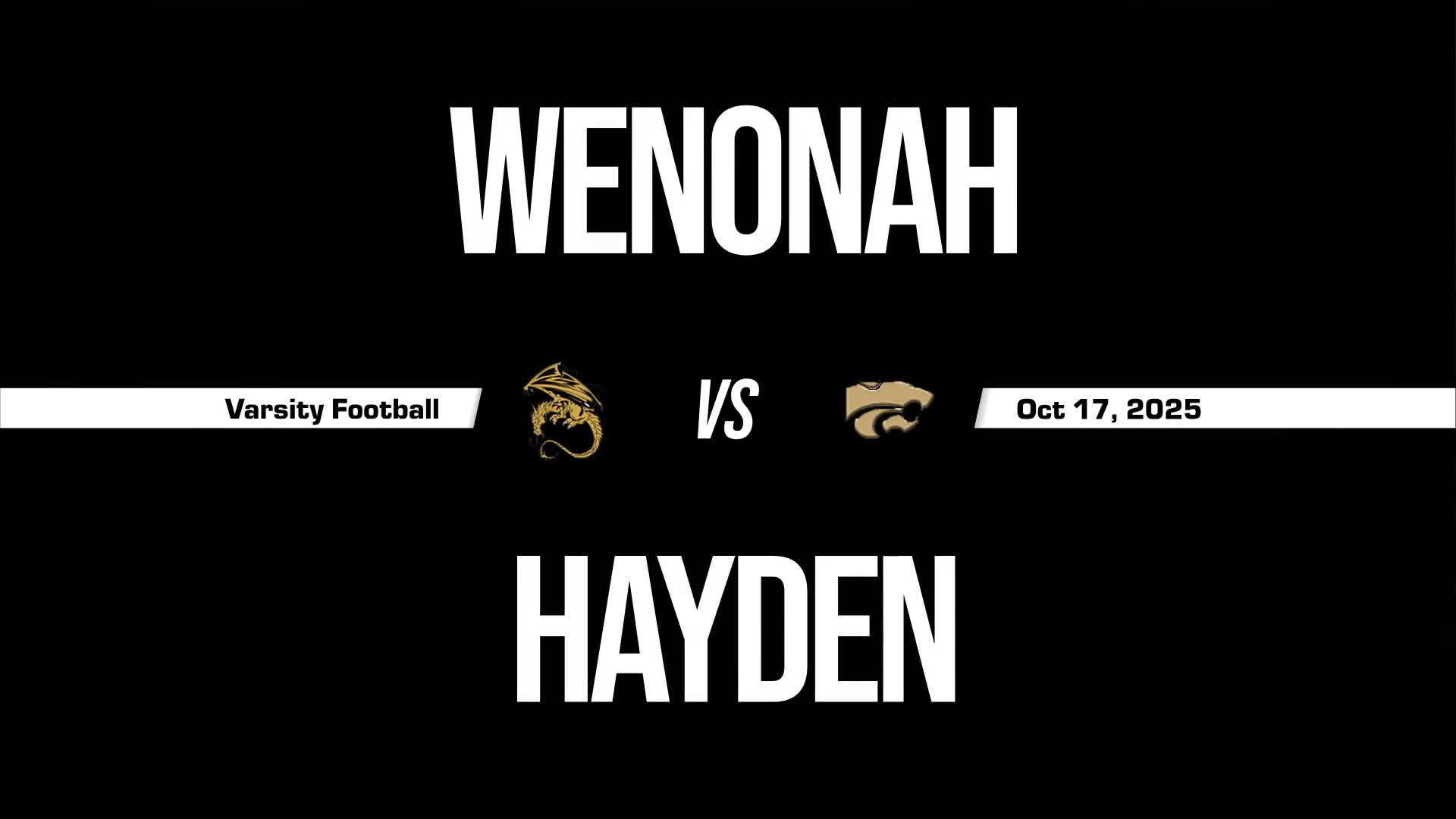 Football Game Preview: Hayden Wildcats vs. Briarwood Christian Lions + How To Watch