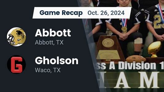 Football Game Preview: Abbott Panthers vs. Penelope Wolverines