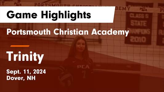 Volleyball Recap: Trinity Wins Going Away Against Portsmouth Chr
