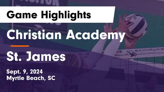 Volleyball Recap: Christian Academy Takes a Loss