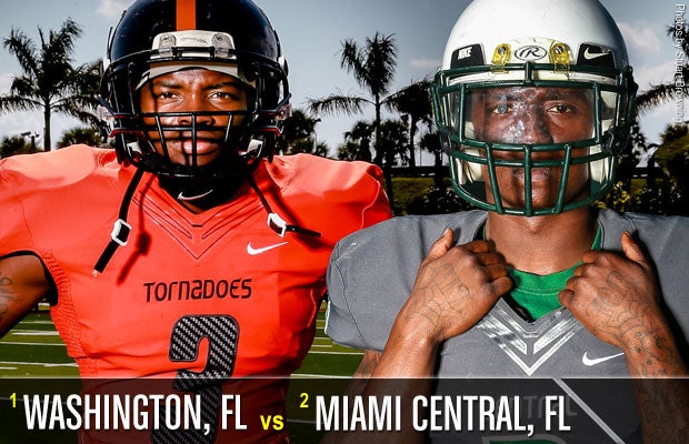 No. 1 Booker T. Washington, No. 2 Miami Central meet in battle of nationally-ranked rivals