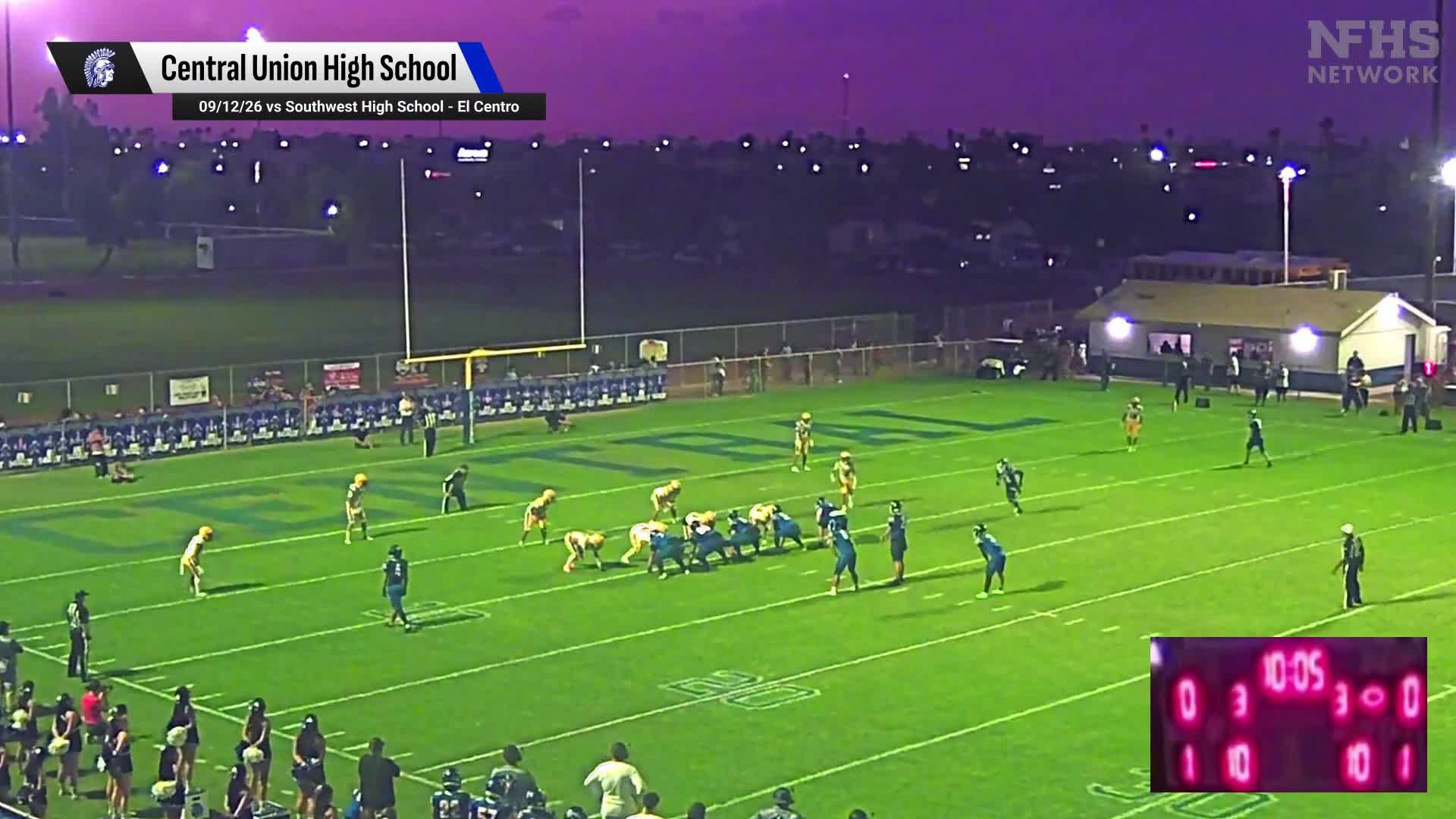 Football Recap: Central Rolls to Its Fifth Straight Win